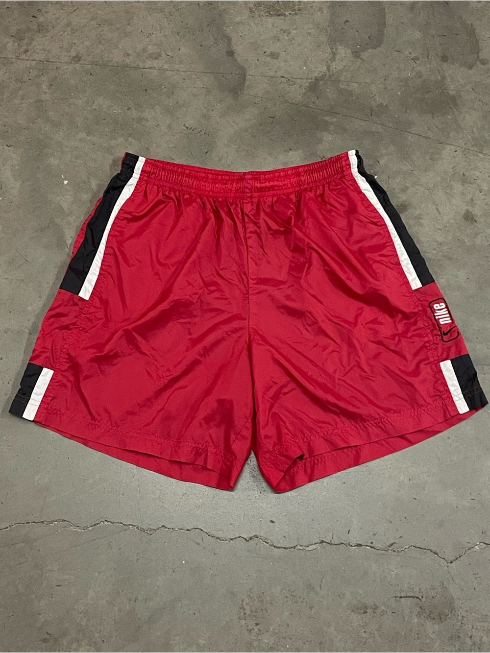 Vintage Nike Logo Swish Athletic Lounge Shorts